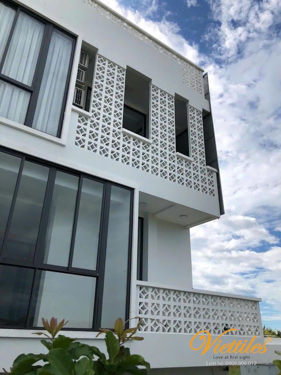 Bông gió mặt tiền Giải pháp thông thoáng và thẩm mỹ cho công trình hiện đại